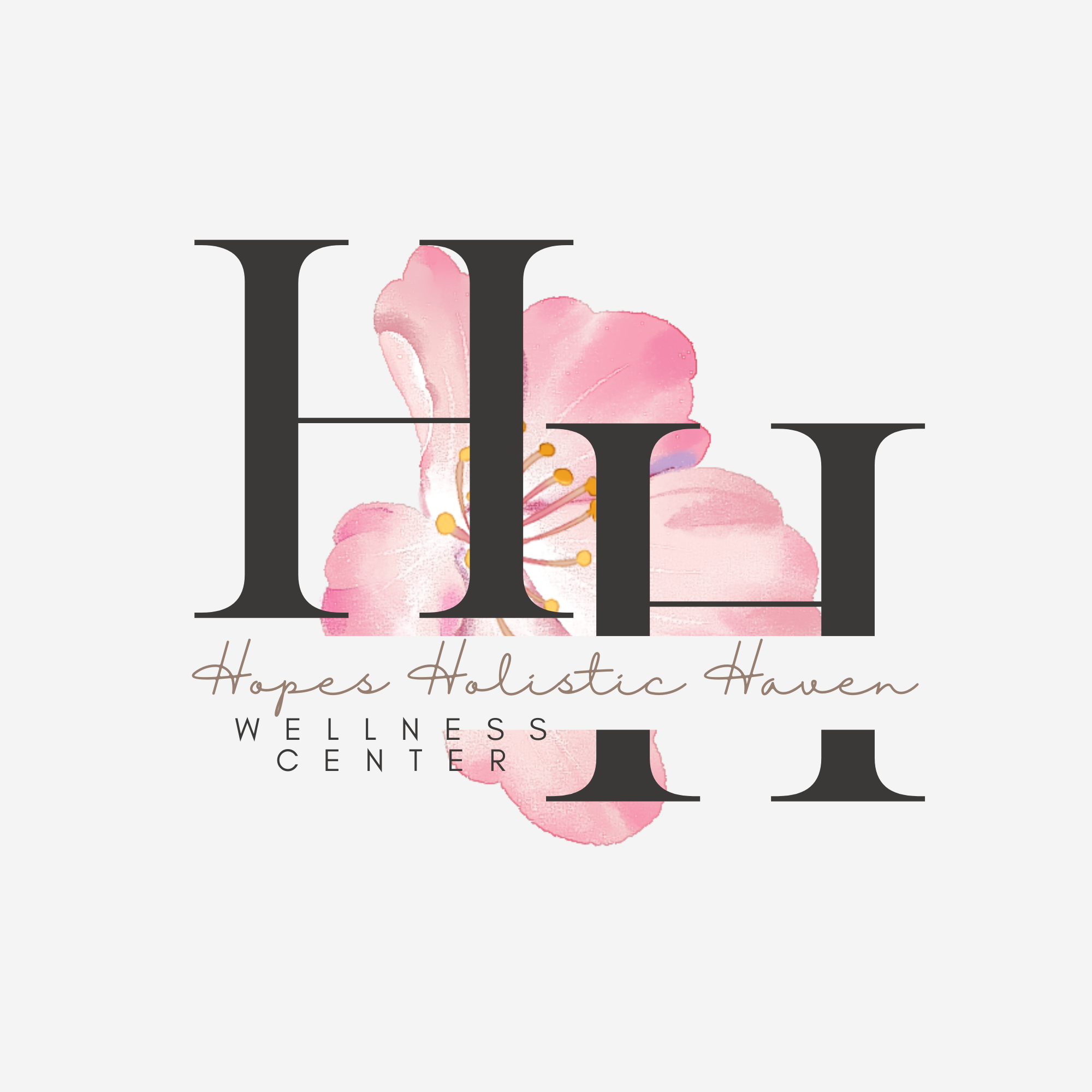 Hope's Holistic Haven HH logo